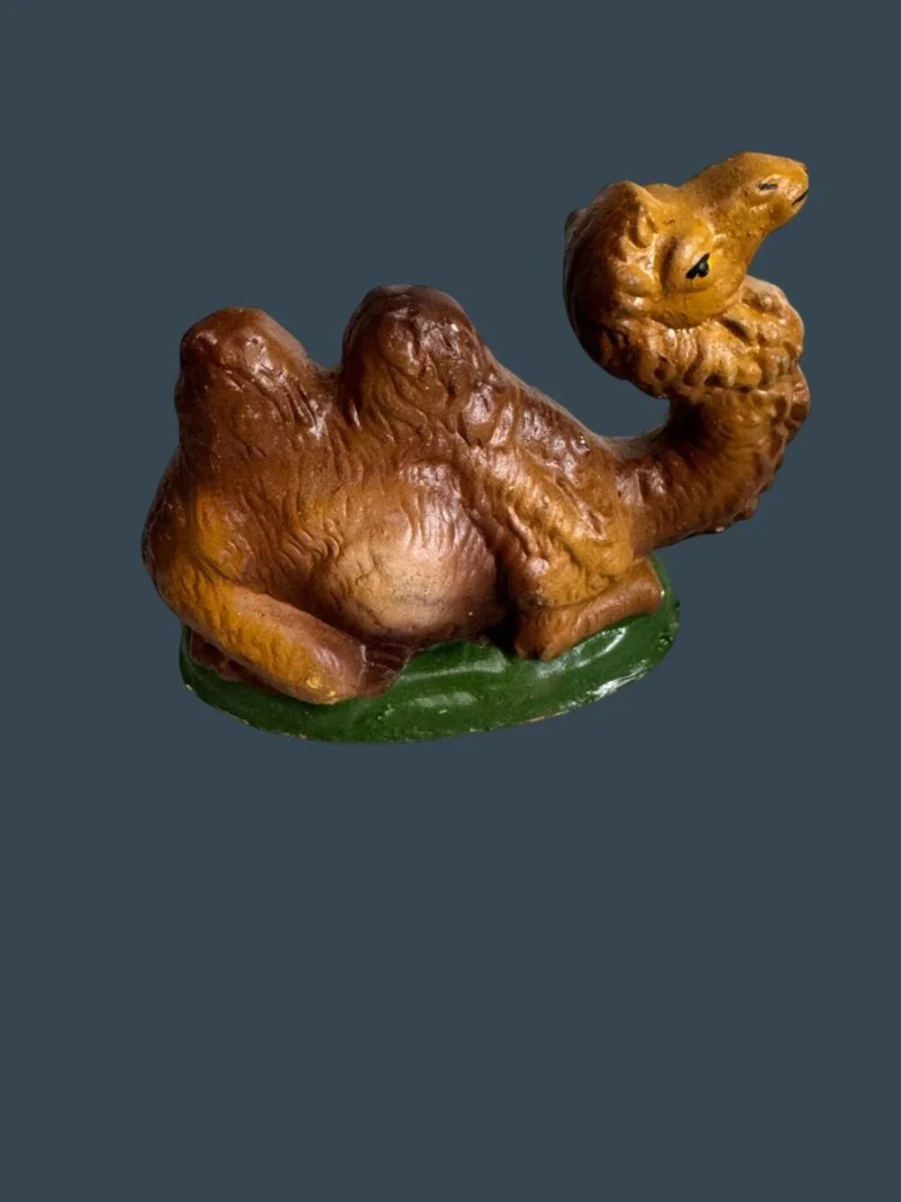 Vintage Italy Nativity Camel Paper Mache 5" Scale Replacement Figure 29¢ Sticker - Picture 4 of 6